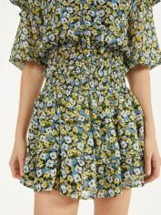 Акція на Спідниця міні літня жіноча Bershka XAZ262880VZKN XS Різнокольорова від Rozetka