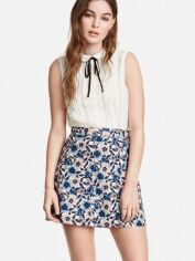Акція на Спідниця H&M XAZ050714FVWJ 32 Рожева з синім від Rozetka