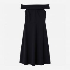 Акція на Плаття міді літнє жіноче H&M XAZ123367TTTK S Чорне від Rozetka