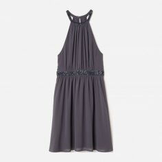 Акція на Плаття коротке жіноче H&M XAZ181079ESPU 32 Сіре від Rozetka