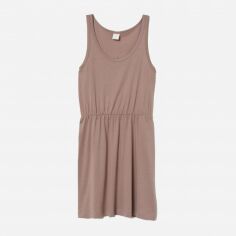 Акція на Плаття коротке літнє жіноче H&M XAZ339355VOOR S Какао від Rozetka