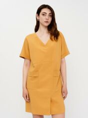 Акція на Плаття коротке жіноче Vero Moda XAZ399558DTJS M Гірчичне від Rozetka
