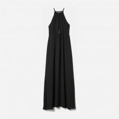 Акція на Сукня довга літня жіноча H&M XAZ127852GAZI 36 Чорна від Rozetka