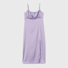 Акція на Плаття міді жіноче H&M XAZ333353MNOL 44 Бузкове від Rozetka