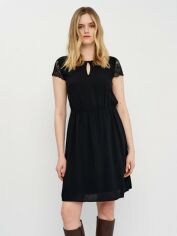 Акція на Плаття коротке жіноче Vero Moda XAZ312759FREG XS Чорне від Rozetka