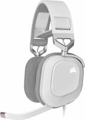 Акція на Навушники Corsair HS80 RGB USB Headset White (CA-9011238-EU) від Rozetka