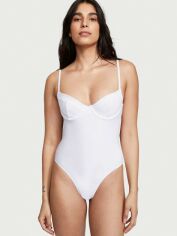 Акція на Суцільний купальник жіночий Victoria's Secret 158283547 S Білий від Rozetka
