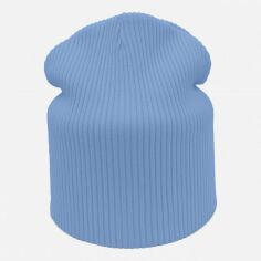 Акция на Дитяча демісезонна шапка-біні в'язана для дівчинки Anmerino Лара 9006 54-56 Синя от Rozetka