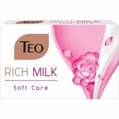 Акція на Мыло туалетное Teo Milk Rich Soft Care 90г від MOYO