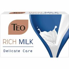 Акція на Мыло туалетное Teo Milk Rich Delicate Care 90г від MOYO