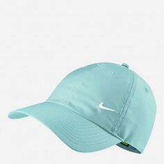 Акция на Кепка Nike H86 Metal Swoosh 943092-382 One Size Блакитна от Rozetka