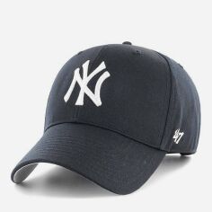 Акція на Кепка 47Brand Mvp 47 Brand New York Yankees Raised Basic B-Rac17Ctp-Ny One Size Темно-синій/Сірий від Rozetka