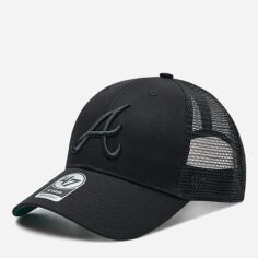 Акція на Кепка 47 Brand Batter Man Logo Base Runner Mlb-Brnms01Ctp-Bk One Size Чорний/Сірий від Rozetka