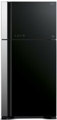 Акція на Двокамерний холодильник Hitachi R-VG660PUC7-1GBK від Rozetka
