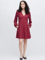 Акція на Сукня коротка жіноча Uniqlo 683318419 XL Червона від Rozetka