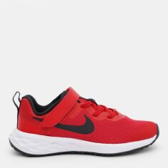 Акція на Дитячі кросівки для хлопчика Nike Revolution 6 Nn (Psv) DD1095-607 29.5 University Red/Black від Rozetka