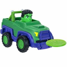 Акция на Машинка Spidey Little Vehicle Hulk W1 Халк (повреждена упаковка) от MOYO
