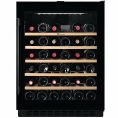 Акція на Холодильник Electrolux встр. для вина, 82x60х57, полок - 6, зон - 1, бут-52, ST, черный + нерж від MOYO
