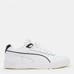 Акція на Чоловічі кеди низькі Puma RBD Game Low 38637301 47 (12UK) 31 см Puma White-Puma Black-Puma Team Gold від Rozetka