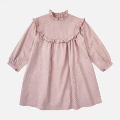 Акція на Дитяче плаття для дівчинки KRAKO 4030D21 104-110 см Рожеве від Rozetka