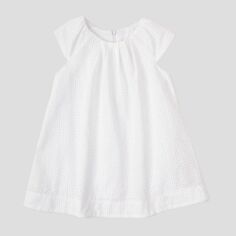 Акция на Дитяча літня сукня для дівчинки KRAKO 4045D21 98-104 см Біла от Rozetka