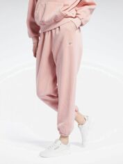 Акція на Спортивні штани на флісі жіночі Reebok Classics Natural Dye Fleece H41362 L Морозна ягода від Rozetka