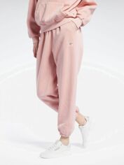 Акція на Спортивні штани на флісі жіночі Reebok Classics Natural Dye Fleece H41362 M Морозна ягода від Rozetka