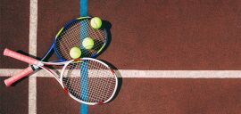 Акция на Оренда корту в «Чорноморська академія тенісу» от Pokupon