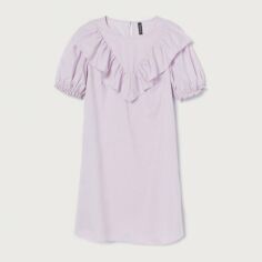 Акція на Сукня коротка жіноча H&M 0913717 48 Бузкова від Rozetka