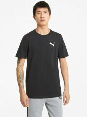 Акция на Футболка довга чоловіча Puma Active Soft Tee 58672601 XL Чорна от Rozetka