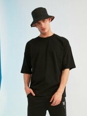 Акция на Футболка Trendyol TMNSS21TS0617 XL Black от Rozetka