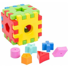 Акция на Кубики пластикові Tigres Чарівний Куб 12 ел. (39376) от Comfy UA