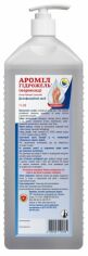Акція на Дезінфікувальний засіб Санітарний щит України Ароміл Гідрожель (пероксид) з помповим дозатором 1 л від Rozetka