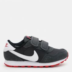 Акція на Кросівки дитячі Nike Md Valiant (Psv) CN8559-016 30 (12.5C) Black/White-Dk Smoke Grey-University Red від Rozetka