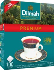 Акция на Чай чорний у пакетиках Dilmah Преміум 100 шт. х 1,5 г от Rozetka