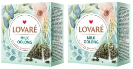 Акция на Упаковка китайського чаю Lovare Молочний улун 2 пачки по 15 пірамідок от Rozetka