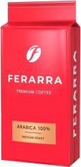 Акція на Кава мелена Ferarra Caffe 100% Arabica 250 г від Rozetka