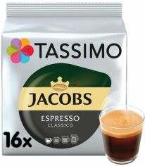 Акція на Кава мелена в капсулах Tassimo Jacobs Espresso 118.4 г від Rozetka