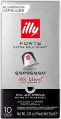 Акция на Кава в капсулах Illy Forte Espresso 10 шт. от Rozetka