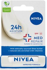 Акція на Бальзам для губ NIVEA Med Repair 4.8 г (4005900568915/4006000002118) від Rozetka