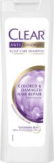 Акция на Шампунь Clear проти лупи для жінок Для пошкодженого та фарбованого волосся 400 мл от Rozetka