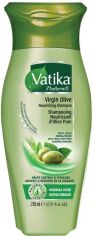 Акція на Шампунь поживний Dabur Vatika з оливковою олією для нормального волосся 200 мл (5022496001519/5022496001946) від Rozetka