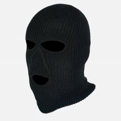 Акция на Шапка-маска Norfin Knitted Bl 303339 XL Чорна от Rozetka