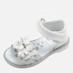 Акція на Дитячі босоніжки для дівчинки Chicco 01065498000000-300 28 Білі від Rozetka