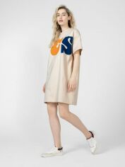 Акція на Сукня-футболка міні літня жіноча Outhorn Dress F029 OTHSS23TDREF029-11S S Бежева від Rozetka