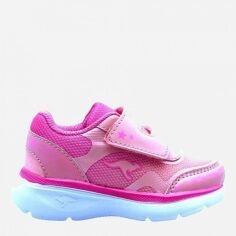 Акция на Дитячі кросівки для дівчинки Kangaroos K-IQ Stuke V 00002-000-6355 24 Неоново-рожевий/Рожевий от Rozetka