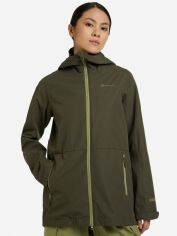 Акция на Куртка демісезонна з капюшоном жіноча Outventure 120733-T4 46 Темно-коричнева от Rozetka