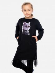 Акция на Дитяче фатинове плаття для дівчинки Vidoli G-21885W 116 см Чорне от Rozetka