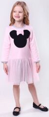 Акція на Дитяче плаття для дівчинки Vidoli G-19836W-2 128 см Рожеве від Rozetka