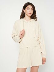 Акція на Толстовка Outhorn Sweatshirt F296 OTHSS23TSWSWSF296-11S S Бежева від Rozetka